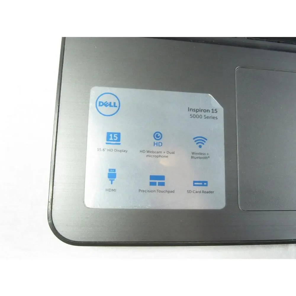 Dell Inspiron P66F Laptop - Intel i5 Gen 7 - 8GB RAM - 237GB HDD - Windows 10